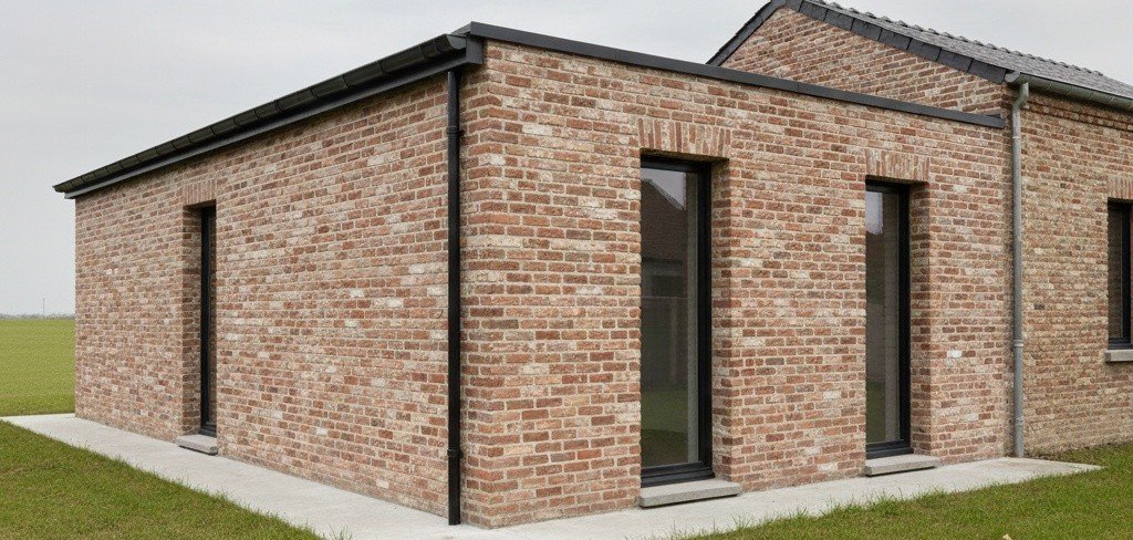 Extension maison avec garage Nord