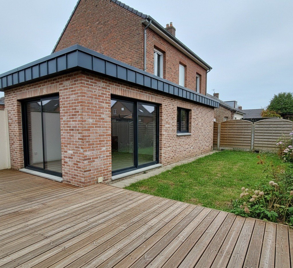 Garage maconnerie chantier Nord